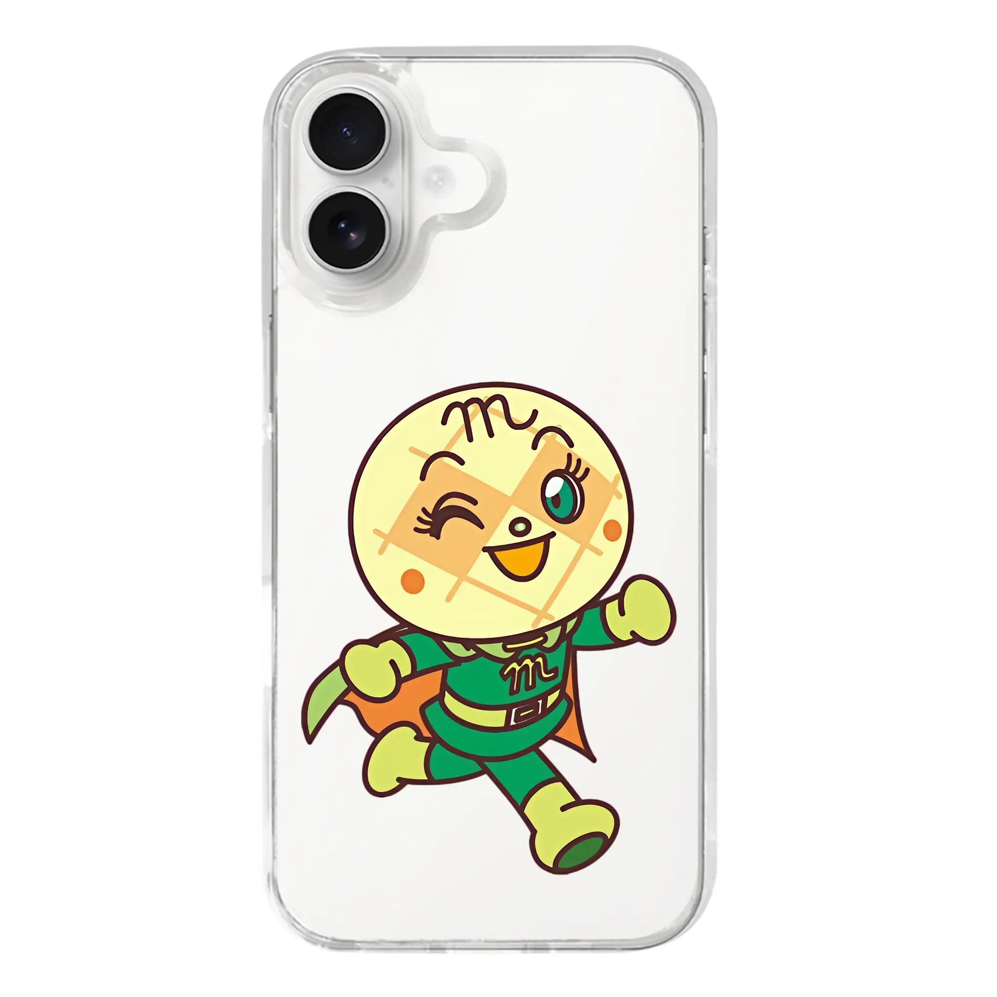 アンパンマン グッズ,メロンパンナ - iPhone 17シリーズ 透明スマホケース – 薄型・耐衝撃・精密フィット保護カバー